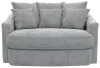 Jackson Furniture Industries 71009-1400/28 Jackson Furniture Industries 71009-1400/28 Matty - Round Accent Cuddle Chaise - Pewter