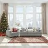 Intercon SY-SF-BWN84-GPH-C Baldwin - Sofa With 2 Pillows - Dalton Graphite