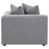 CoasterElevations 551595 Jennifer - Upholstered Corner Chair - Gray