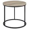 Coaster Fine Furniture 736047 Lainey - Round Occasional Side End Table - Distressed Pine