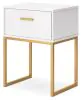 Ashley Furniture EB1867-291 Ashley Furniture EB1867-291 Socalle - One Drawer Night Stand - Two-Tone