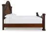 Ashley Furniture B764B10 Lavinton - California King Poster Bed - Brown