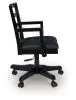 Ashley Furniture H664-01A Wildenauer - Home Office Swivel Desk Chair - Brown / Black