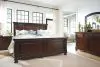 Ashley Furniture B697/31/36/58/56/97 Ashley Furniture B697/31/36/58/56/97 Porter - 5 Pc. - Dresser, Mirror, King Panel Bed - Rustic Brown