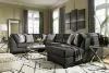 Ashley Furniture 67622S2 Ashley Furniture 67622S2 Reidshire - Right Arm Facing Corner Chaise 3 Pc Sectional - Steel