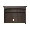 Liberty Furniture 297-EC00 Paradise Valley - Entertainment Hutch - Saddle Brown