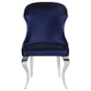 Coaster Fine Furniture 190745 Cheyanne - Upholstered Dining Side Chair (Set of 2) - Ink Blue