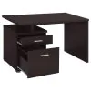 CoasterEveryday 800109 Irving - 2-Drawer Office Computer Desk - Cappuccino