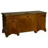 CoasterElevations 881282 Hartshill - 5-Drawer Credenza Office Desk Burnish Oak - Burnished Oak