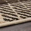 Furniture of America RG8184M Kendrick - 5' x 7' Plaid Area Rug - Charcoal / Light Brown
