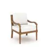 New Classic 60-841-3P Savannah - 3 Piece Set (Sofa & 2 Chairs) - White Linen
