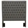 CoasterEssence 300621KEB1 Camille - Upholstered Eastern King Panel Headboard - Gray