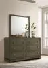 Coaster Fine Furniture 224933M Gran Park - 6-Drawer Dresser And Mirror - Dark Cocoa