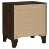 Coaster Fine Furniture 223442 Welsley - 2-Drawer Nightstand Bedside Table - Walnut