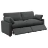 Coaster Fine Furniture 609532P Collins - Modular Power Loveseat - Dark Gray