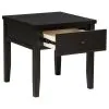 Coaster Fine Furniture 710577 Concord - 1-Drawer Square End Table - Distressed Java