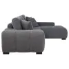 Coaster Fine Furniture 509965 Octavia - Upholstered Sectional Chaise Sofa - Charcoal Gray