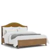 Riverside Furniture 51880-51881-51872 Riverside Furniture 51880-51881-51872 Halbrooke - King Upholstered Bed - Light Brown