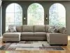 Benchcraft® 48404S1 Benchcraft® 48404S1 Newellen - 3-Piece Sectional With LAF Chaise And RAF Sofa - Beige