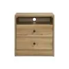 Intercon VG-BR-2202-NNM-C Vega - Nightstand - Natural Oak Melamine