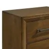 New Classic B0182-040 Ballard - 2 Drawer Nightstand - Walnut