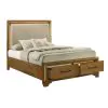 New Classic 00-B1424-200 Talcott - 6/0 Western King Bed - Light Brown