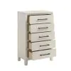 New Classic B0182W-070 New Classic B0182W-070 Ballard - 5 Drawer Chest - White
