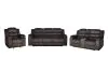 New Classic 20-U1816B-3NP New Classic 20-U1816B-3NP Willow - 3 Piece Sofa & Loveseat & Recliner - Brown