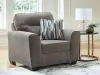 Benchcraft® 31305/38/35/23/14 Benchcraft® 31305/38/35/23/14 Olten - 4 Pc. - Sofa, Loveseat, Chair And A Half, Ottoman - Graphite