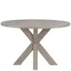 Riverside Furniture 79252 Bennett - Round Dining Table - Frosted Gray