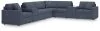 Ashley Furniture 92121S11 Ashley Furniture 92121S11 Modmax - 8-Piece Sectional With 2 Storage Consoles - Ink