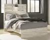 Ashley Furniture B192/31/36/46/87/84/86 Ashley Furniture B192/31/36/46/87/84/86 Cambeck - 6 Pc. - Dresser, Mirror, Chest, Full Panel Bed - Whitewash