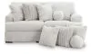 Ashley Furniture PC59106S9 Ashley Furniture PC59106S9 Cuddle Plush - 2-Piece Sectional - Arctic