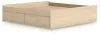 Ashley Furniture EB9632B20 Ashley Furniture EB9632B20 Onita - King Platform Bed With 1 Side Storage - Natural