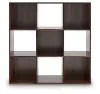 Ashley Furniture EA1055-3X3 Glosmount - Nine Cube Organizer - Cherry / Light Brown