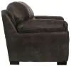 Jackson Furniture Industries 445302-1227/28-3027/28 Grant - Faux Leather Loveseat - Steel