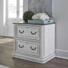 Liberty Furniture 244-HO146 Magnolia Manor - Jr Executive Media Lateral File - Antique White