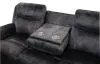 New Classic U456-30P1-SGY Park City - Sofa With Power Footrest - Slate