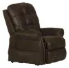 Jackson Furniture Industries 4857-1227/09-3027/09 Ramsey - Power Lift Lay Flat Recliner With Heat & Massage - Sable