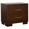 CoasterEssence 200719KE-S4 Jessica - 4 Piece Eastern King Bedroom Set - Cappuccino