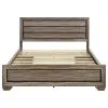 CoasterEveryday 204190KW Kauffman - Wood California King Storage Panel Bed - Washed Taupe