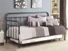 CoasterEssence 300398 Livingston - Metal Twin Daybed With Trundle - Dark Bronze