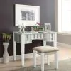 Furniture of America CM-DK6385WH-UPS3 Joyce - Vanity With Stool - White