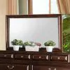 Furniture of America CM7302CH-M Brandt - Mirror - Brown Cherry