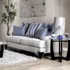 Furniture of America SM2207-LV Sisseton - Loveseat - Light Gray