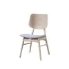 New Classic D1651W-20 New Classic D1651W-20 Oscar - Wood Back Chair (Set of 2) - White Ash
