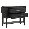 New Classic D4103-40 Sable Crest - Drop Leaf Server - Black
