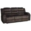New Classic U1816-30-BRN New Classic U1816-30-BRN Willow - Sofa With Dual Recliner - Brown