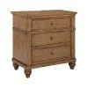 Liberty Furniture 104-BR61 Twin Lakes - Nightstand With Charging Station - Chestnut