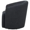 Coaster Fine Furniture 903223 Mossbrook - Fabric Upholstered Swivel Accent Chair - Anthracite